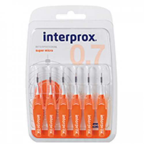 INTERPROX super micro orange Interdentalb.Blis