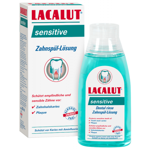 Lacalut sensitive Zahnspül-Lösung 300 ml