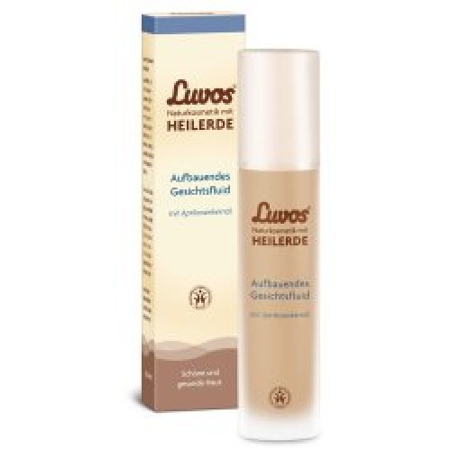 Luvos HEILERDE Naturkosmetik Gesichtsfluid Basispflege aufbauend
