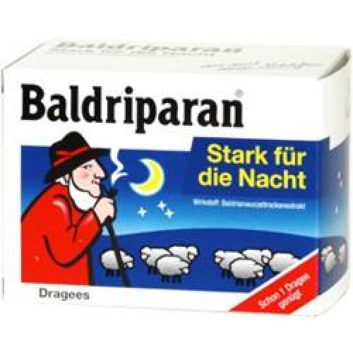 Baldriparan Stark für die Nacht Dragees 60St 