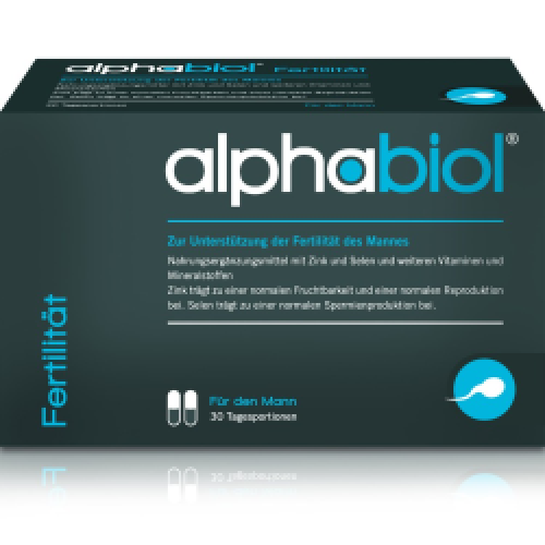alphabiol Fertilität für den Mann Kapseln 60St 