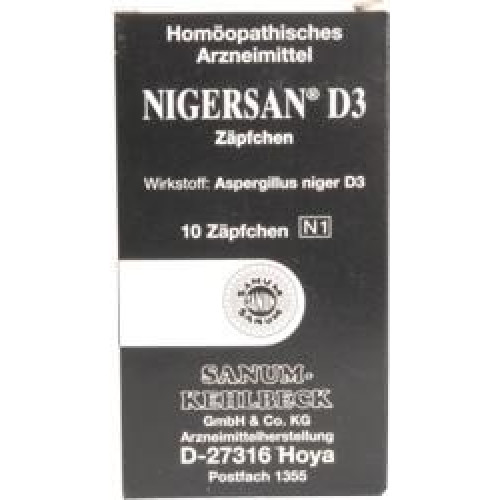 NIGERSAN D3 Zäpfchen 10St 