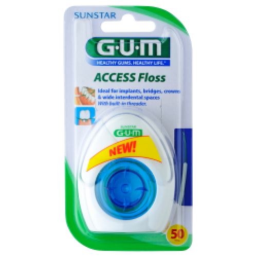 GUM Access Floss Zahnseide 50 Anwendungen 