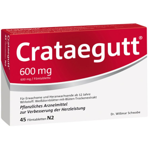 Crataegutt 600 mg Filmtabletten 45 St