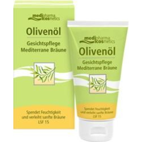 Olivenöl Gesichtspflege Mediterrane Bräune Creme 50ml 