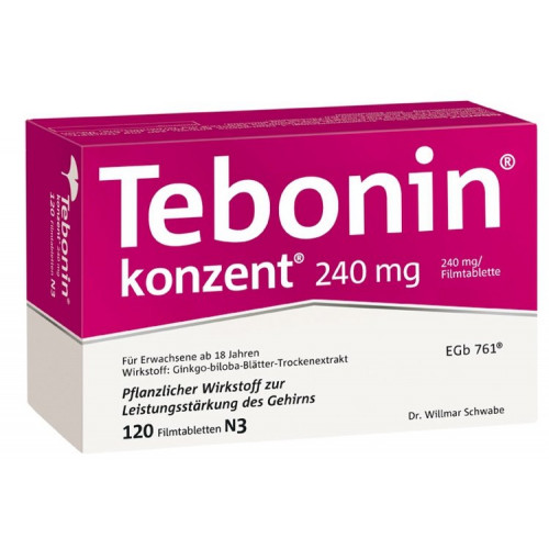 Tebonin konzent 240 mg Filmtabletten 120 St