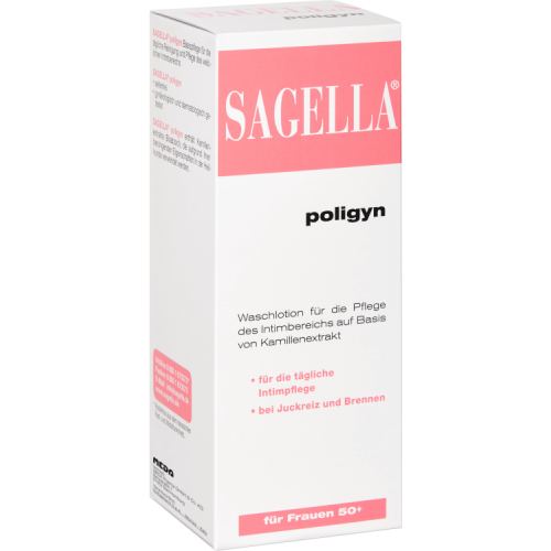 SAGELLA poligyn Intimwaschlotion für Frauen 50+  500 ml