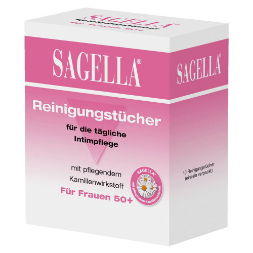 SAGELLA poligyn Reinigunstücher f. die Intimpflege 10 St.