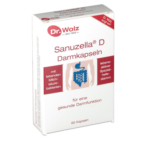 Sanuzella® D Dr. Wolz Kapseln 60 St.