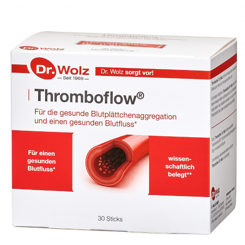 Thromboflow Dr. Wolz Pellets 30 x 5 g Sticks