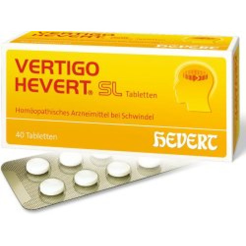 VERTIGO HEVERT SL Tabletten 40St 