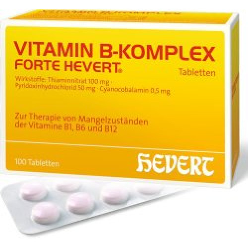 VITAMIN B-KOMPLEX FORTE HEVERT Tabletten  100St 