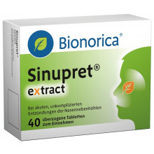 Sinupret extract überzogene Tabletten 40st