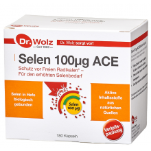 Selen 100 μg ACE Zellschutz-Kapseln Dr. Wolz 180 St.