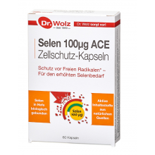 Selen 100 μg ACE Zellschutz-Kapseln Dr. Wolz 60 St.