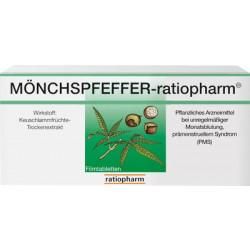MÖNCHSPFEFFER Ratiopharm Filmtabletten 100 St