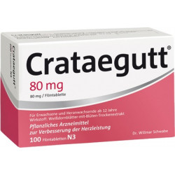 Crataegutt 80 mg Filmtabletten 100 St