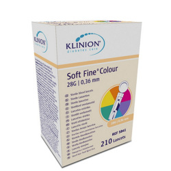 Klinion Soft fine colour Lanzetten 30 G 210st