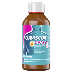 Gaviscon Dual 500 mg/213 mg/325 mg Suspension zum Einnehmen 300ml