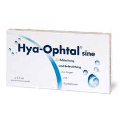 Hya-Ophtal sine Augentropfen Einzeldosispipetten 60x0,5ml