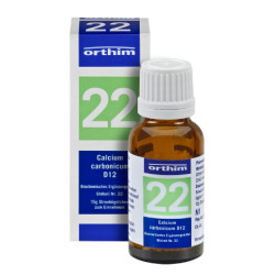 Biochemie Orthim Globuli 22 Calcium carbonicum D 12 15g