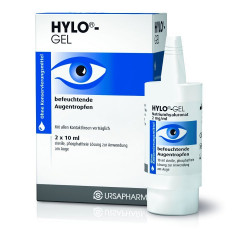 Hylo-Gel Augentropfen 2x10ml