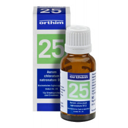 Biochemie Orthim Globuli 25 Aurum chloratum natrona. D 12 15g