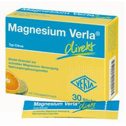 Magnesium Verla direkt Granulat Citrus 30St 