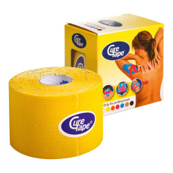 Cure Tape, 5 m x 5 cm, wasserfest, gelb