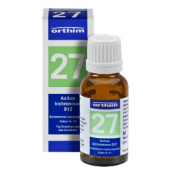 Biochemie Orthim Globuli 27 Kalium bichromicum D 12 15g