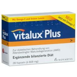 VitaluxPlus Lutein und Omega-3-Kapseln 28 Stück