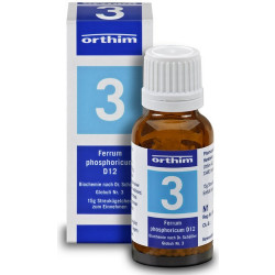 Biochemie Orthim Globuli 3 Ferrum phosphoricum D12 15g