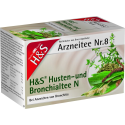 H&S Husten- und Bronchialtee N Nr. 8 20St