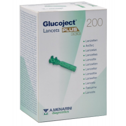 Glucoject Lanzetten Plus 33 G 200st