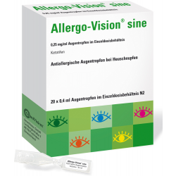 Allergo-Vision sine 0,25 mg/ml Augentropfen im Einzeldosisbehälter