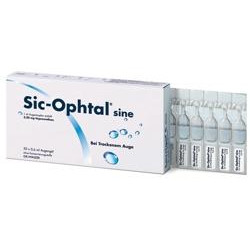 Sic-Ophtal sine Augentropfen Einzeldosispipetten 120x0,6ml