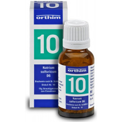 Biochemie Orthim Globuli 10 Natrium sulfuricum D6 15g