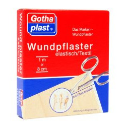 Gothaplast Wundpflaster elastisch/Textil 1 m x 8 cm 1St 