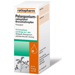 Pelargonium ratiopharm Bronchialtropfen 50ml