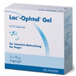 Lac-Ophtal Gel Augentropfen 3x10g