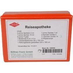 Reiseapotheke Frank mit Wandhalterung 17x12x6cm 1St