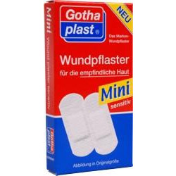 Gothaplast Wundpflaster Mini sensitiv 4 x 1,7 cm 20St