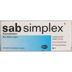 Sab Simplex Kautabletten 100St