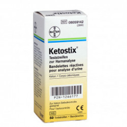 Ketostix - Urinteststreifen / 50 Stück