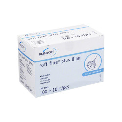 Klinion Soft fine plus  Pen-Nadeln 8mm / VPE 100+10 St.