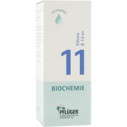 Biochemie Pflüger 11 Silicea D12 Tropfen 30 ml