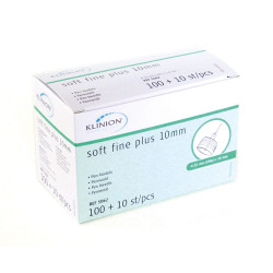 Klinion Soft fine plus  Pen-Nadeln 10mm / VPE 100+10 St.