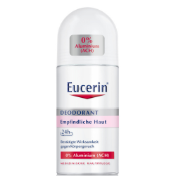 Eucerin Deodorant 24h Roll-on für empfindliche Haut 0% Aluminium (ACH) 50 ml
