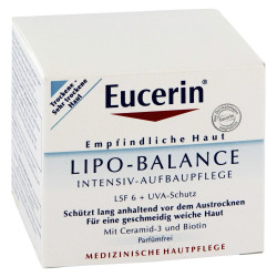 Eucerin Empfindliche Haut Lipo-Balance Intensiv Aufbaupflege 50 ml