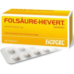 FOLSÄURE-HEVERT Tabletten 100St